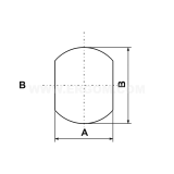 Dimension drawing — Shaped punching dies, WKY...