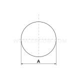 Dimension drawing — Hydraulic punching die set, N3WY-M