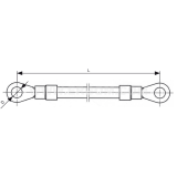 Dimension drawing — Grounding conductors, LU type