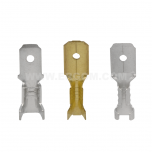 Male push-on connectors