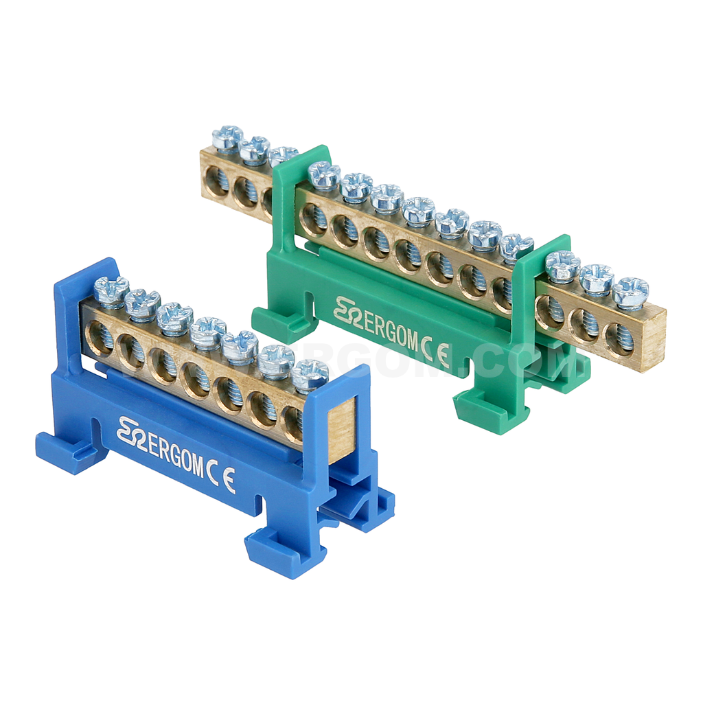 Brass protective ground terminals