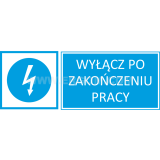 TZN - WYŁĄCZ PO ZAKOŃCZENIU PRACY