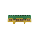 Insulated brass protective ground terminals, MZOI-PE 12x10