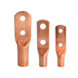 Tubular cable lugs for 2 bolts KM ... 2X type