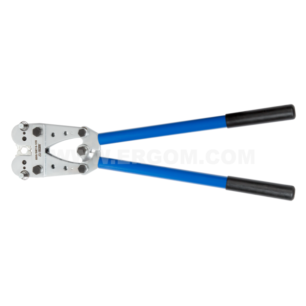 Set of crimping tool with quick changeable dies K06/6KT/QC Al-Cu