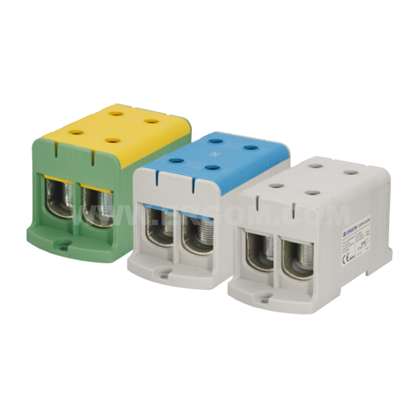 Double-circuit connector, ZJUN-2x240 type: for 240 mm² wires   1000V