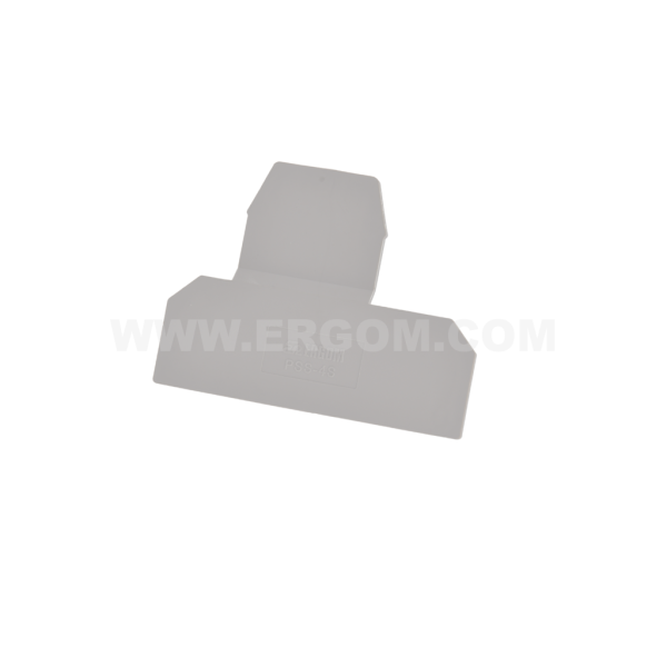 End plate, PSS-4S, for standard screw terminals, ZJUP type