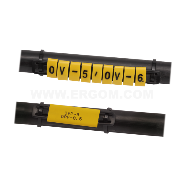 System of cable and bundle marking, OV 6 type
