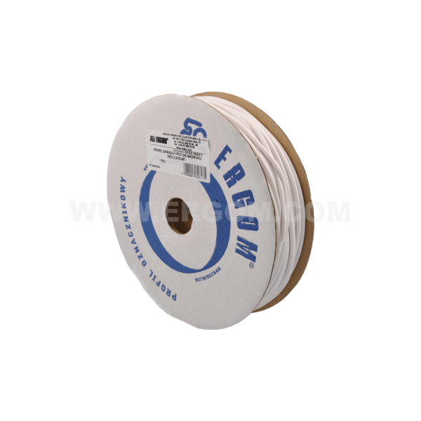 Round printable PVC profile, DPO type - DPO 2.5/75 WT