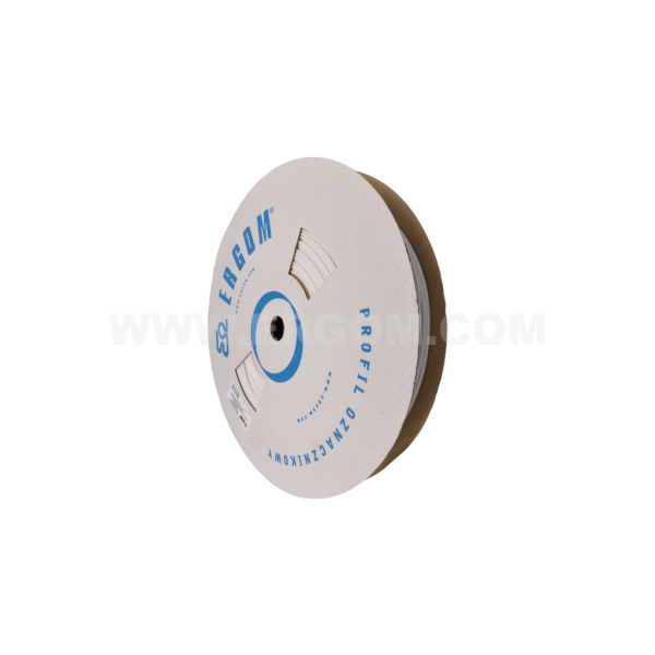 Round printable PVC profile, DPO type - DPO 3.6/200 WT