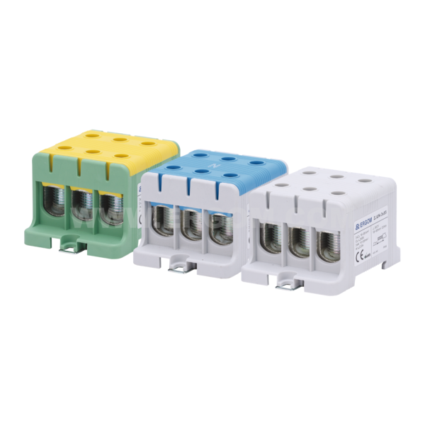 Triply-circuit connector, ZJUN-3x95 type: for 95 mm² wires   1000V
