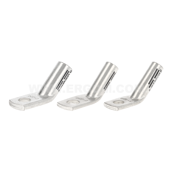 Tubular angle cable lugs, K45D type
