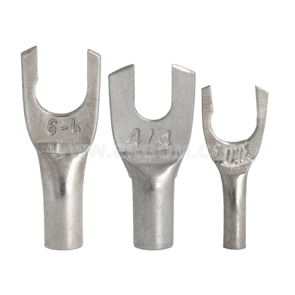 Tubular spade cable lugs, KWR type