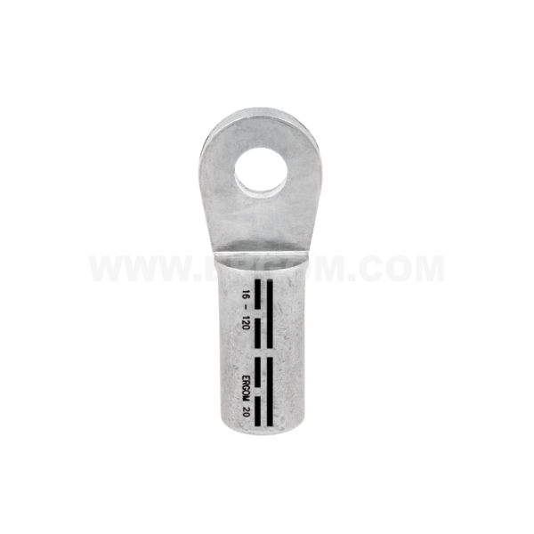 Longitudinally sealed tubular cable lugs, KRMC type