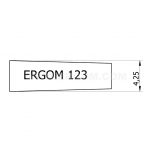 Male push-on connectors in sheets, DMIAR type
