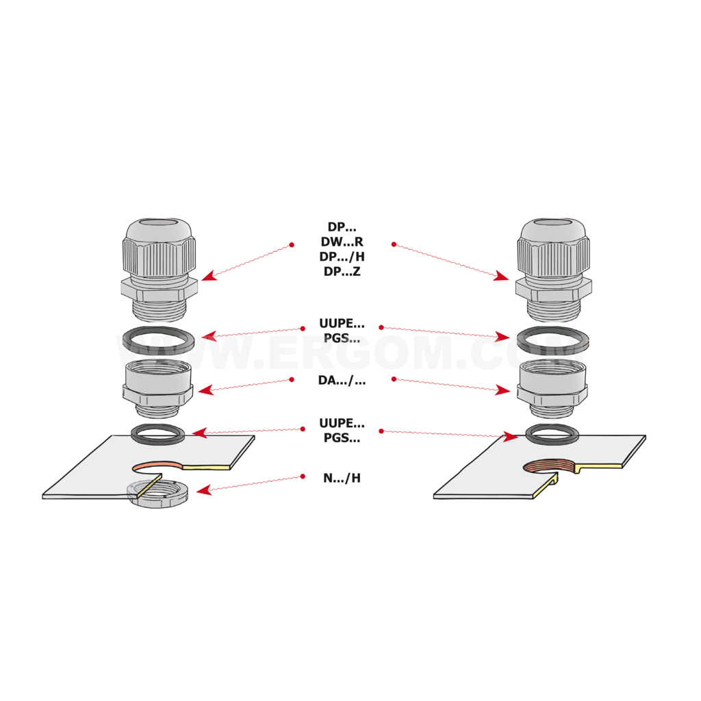 Adapter, DA, DA...M/M type