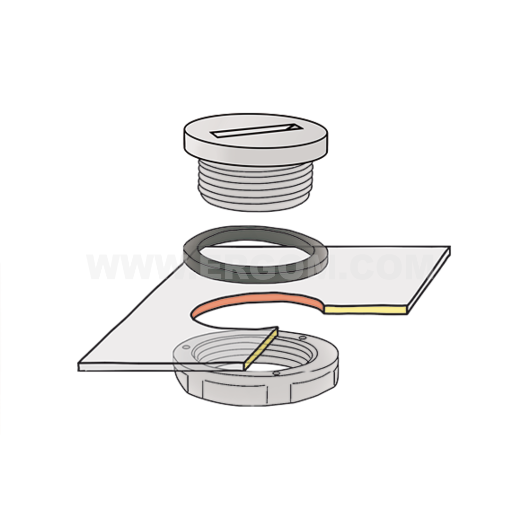 Hole plug, DZ2, DZ2...M type