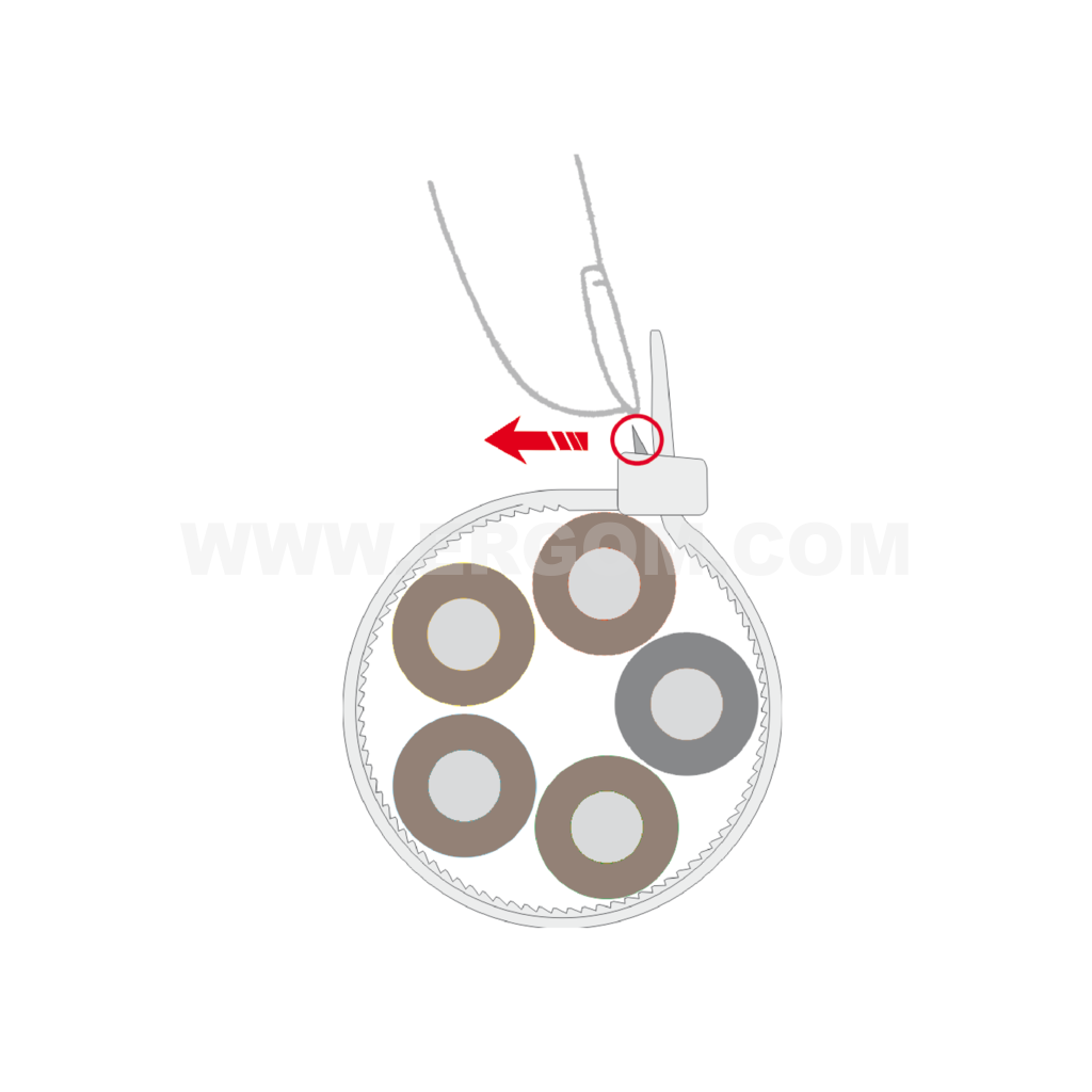 Cable ties, TKD type