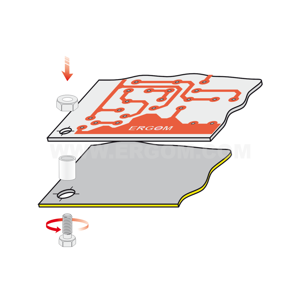 Spacer sleeve, HP 2 type