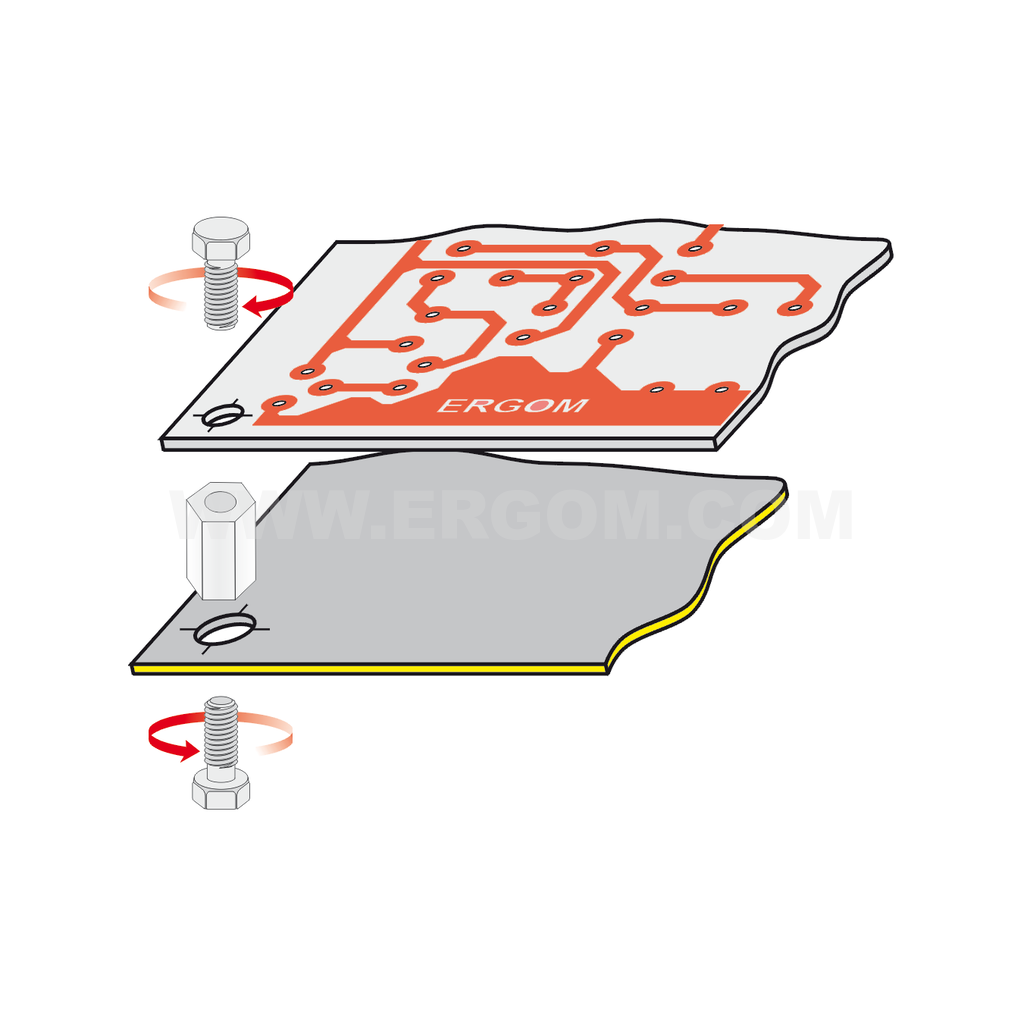 Spacer sleeve, HP 3 type
